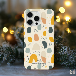 Coque Case-Mate iPhone Moderne Abstrait Pastel - Minimaliste Organique