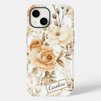 Coque Case-Mate iPhone Moderne Boho Rose neutre