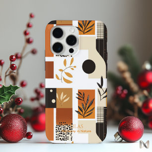 Coque Case-Mate iPhone Moderne Botanique Abstraite Minimaliste Terrienne