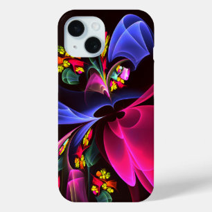 Coque Case-Mate iPhone Moderne coloré Floral Abstrait Art Motif #06