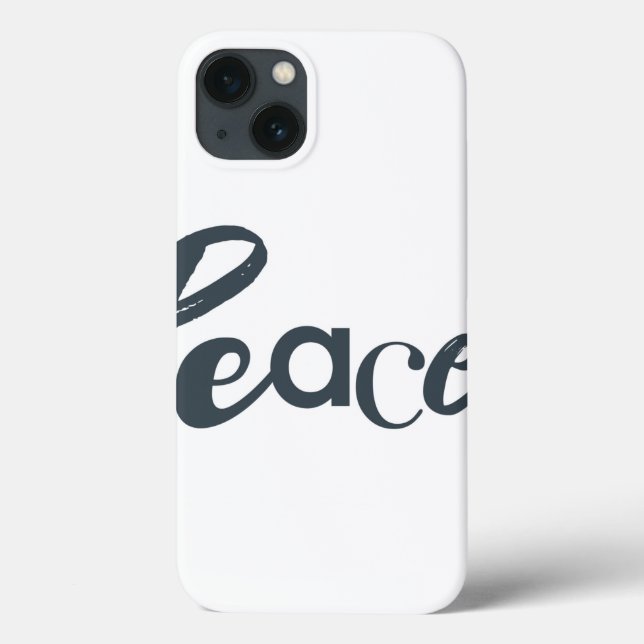 Coques Case-Mate iPhone Moderne, créatif, urbain, design simple de Paix (Verso)