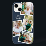 Coque Case-Mate iPhone Moderne design multi photo famille électronique<br><div class="desc">Conception moderne et design multi-photo famille de téléphone électronique. Idéal anniversaire,  Noël,  jour de la mère ou conception de Fêtes des pères. Les couleurs peuvent être changées.</div>