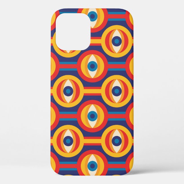 Coques Case-Mate iPhone Moderne du milieu du siècle : géométrique abstrait (Verso)