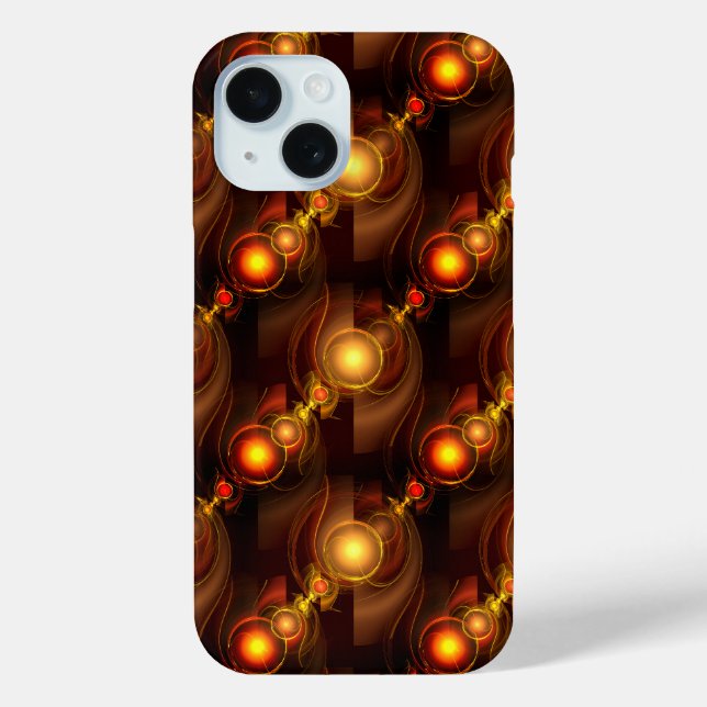 Coques Case-Mate iPhone Moderne Élégant Boho Abstrait Motif Artistique en  (Verso)