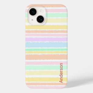 Coque Case-Mate iPhone Moderne Élégant Ligne Rétro Monogramme