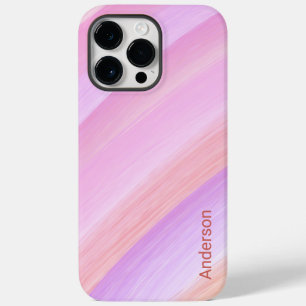 Coque Case-Mate iPhone Moderne Élégant Monogramme Ligne Rétro