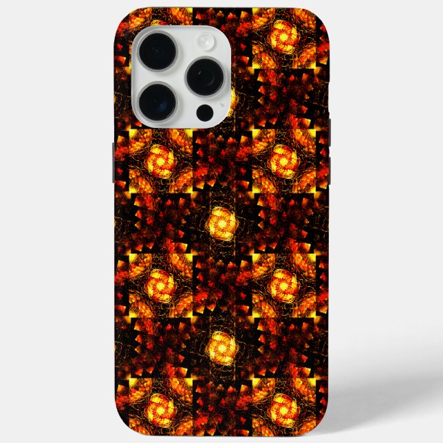 Coques Case-Mate iPhone Moderne élégante bohème dorée Motif d'art abstrait (Verso)