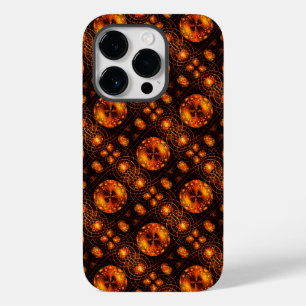 Coque Case-Mate iPhone Moderne élégante bohème dorée Motif d'art abstrait