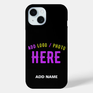 COQUE Case-Mate iPhone MODERNE ET MODERNE PERSONNALISABLE NOIR VÉRIFIÉ