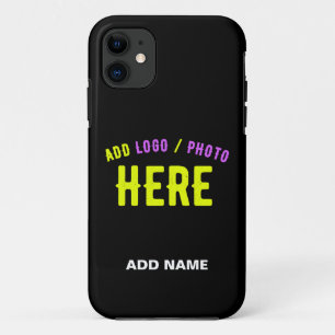 Case-Mate iPhone CASE MODERNE ET MODERNE PERSONNALISABLE NOIR VÉRIFIÉ