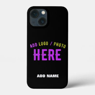 Case-Mate iPhone CASE MODERNE ET MODERNE PERSONNALISABLE NOIR VÉRIFIÉ