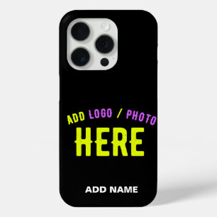 COQUE Case-Mate iPhone MODERNE ET MODERNE PERSONNALISABLE NOIR VÉRIFIÉ