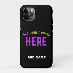 Case-Mate iPhone CASE MODERNE ET MODERNE PERSONNALISABLE NOIR VÉRIFIÉ