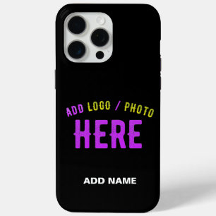 COQUE Case-Mate iPhone MODERNE ET MODERNE PERSONNALISABLE NOIR VÉRIFIÉ