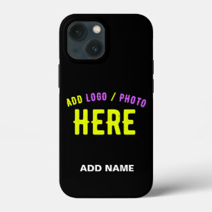 Case-Mate iPhone CASE MODERNE ET MODERNE PERSONNALISABLE NOIR VÉRIFIÉ