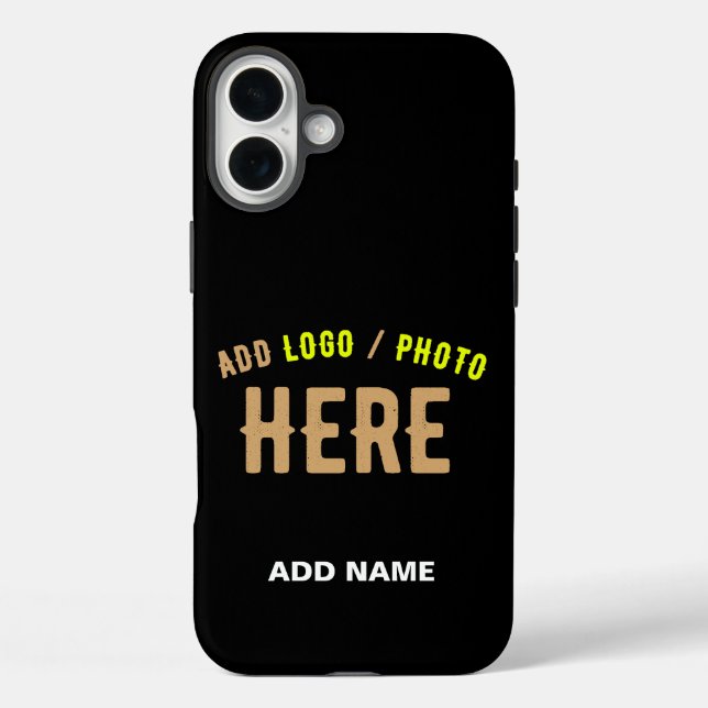 COQUES Case-Mate iPhone MODERNE ET MODERNE PERSONNALISABLE NOIR VÉRIFIÉ (Verso)
