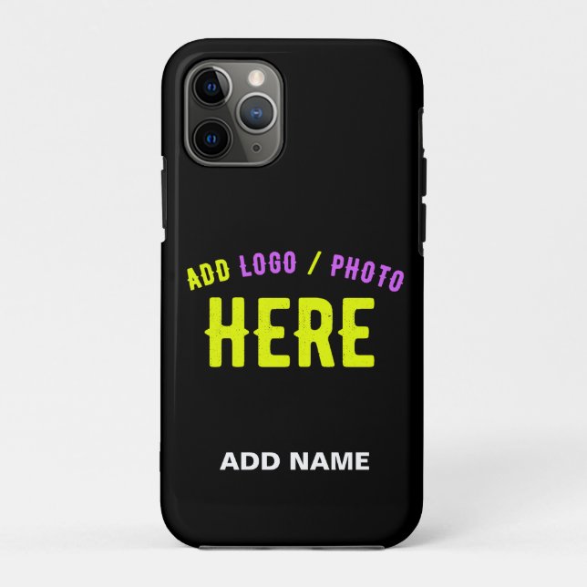 COQUES Case-Mate iPhone MODERNE ET MODERNE PERSONNALISABLE NOIR VÉRIFIÉ (Dos)
