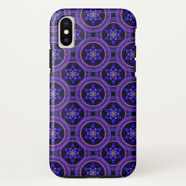 Coques Case-Mate iPhone Moderne Florale Bohème Élégant Motif Abstrait #505 (Dos)