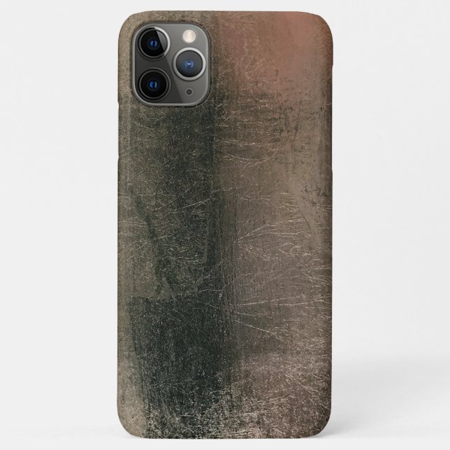 Coques Case-Mate iPhone Moderne Grunge Rose Noir Or Abstrait (Dos)
