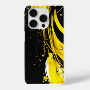Coque Case-Mate iPhone Moderne i téléphone Carré moutarde jaune Tons