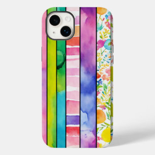 Coque Case-Mate iPhone Moderne Joy Vibrant Kids Watercolor Wonder
