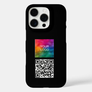 Coque iPhone 16 Pro Moderne Modèle simple Téléchargez votre logo Code