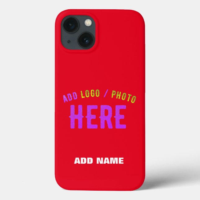 COQUES Case-Mate iPhone MODERNE MODERNE PERSONNALISABLE ROUGE VÉRIFIÉ (Verso)