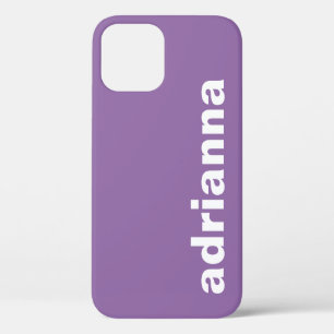 Case-Mate iPhone Case Moderne Monogramme Violet