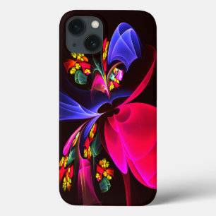 Case-Mate iPhone Case Moderne motif abstrait floral coloré d'art #06