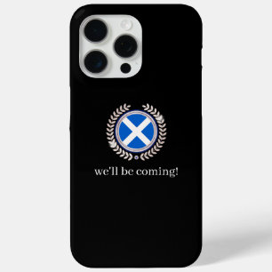Coque Case-Mate iPhone Moderne Nous Serons Là   Badge Drapeau Écosse Fans