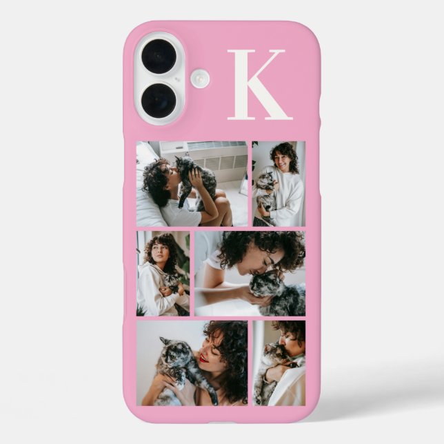 Coques Case-Mate iPhone Moderne Photo Rose 6 Animaux de Compagnie (Verso)