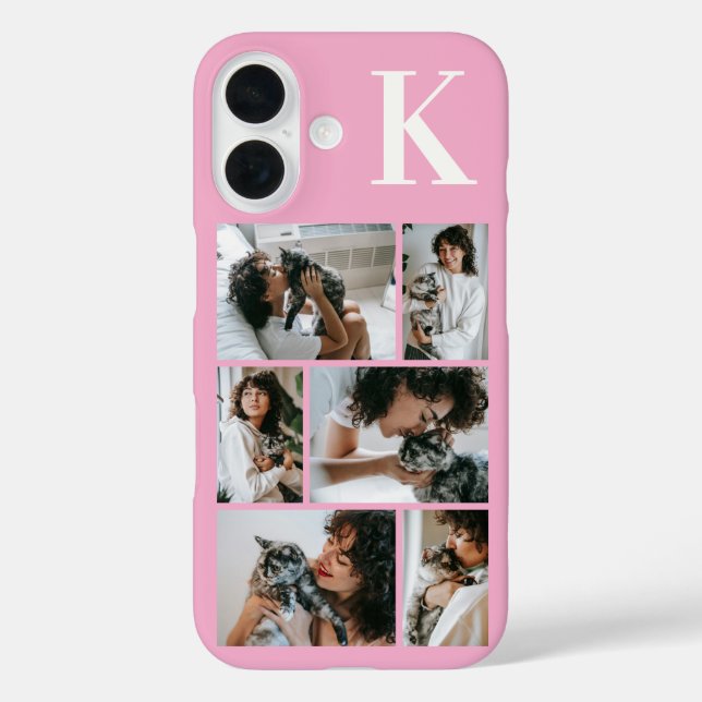 Coques Case-Mate iPhone Moderne Photo Rose 6 Animaux de Compagnie (Verso)
