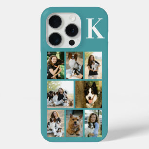 Coque Case-Mate iPhone Moderne Photo Teal 8 Animaux de Compagnie