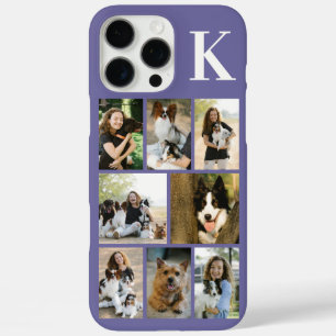 Coque iPhone 16 Pro Max Moderne Photo Violet 8 Animaux de Compagnie
