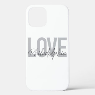 Case-Mate iPhone Case Moderne, simple, cool, design Amour Philadelphie