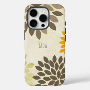 Coque iPhone 16 Pro Moderne Star Burst Flower Personnalisé