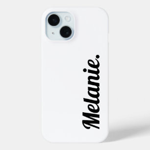 Coque Case-Mate iPhone Moderne tendance Noir Blanc