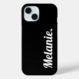 Coque Case-Mate iPhone Moderne tendance Noir Blanc