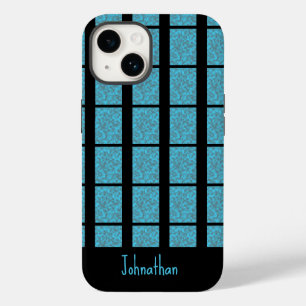 Coque Case-Mate iPhone Moderne Tropical Blue Splash Grey