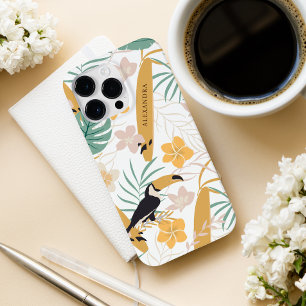 Coque Case-Mate iPhone Moderne Tropical Botanique Personnalisé