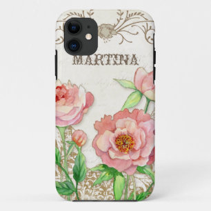Coque Case-Mate iPhone Moderne Vintage tourbillon floral