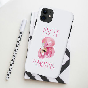 Case-Mate iPhone Case Moderne Vous Flamazirez Beauté Flamant rose rose