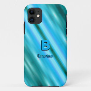 Case-Mate iPhone Case Modifier le nom initial Ajouter le nom Soft Blue D