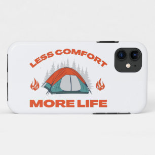 Case-Mate iPhone Case MOINS DE CONFORT PLUS DE VIE séjour camping