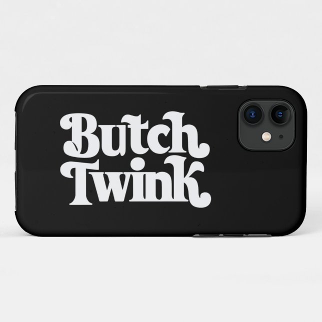 Coques Case-Mate iPhone Mois de la fierté LGBTQ Butch Twink (Dos (Horizontal))