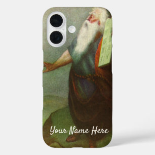 Coque Pour iPhone 16 Moïse et les Dix Commandements, Religion Vintage