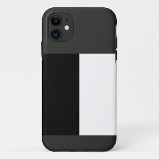 Case-Mate iPhone Case moitié blanc noir moitié noir moitié noir blanc