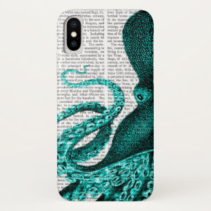 Etui iPhone Case-Mate Moitié verte pieuvre