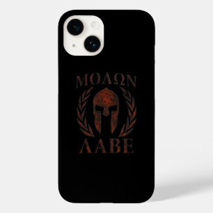 Coque Case-Mate iPhone Molon Labe Laurels, guerrier spartiate
