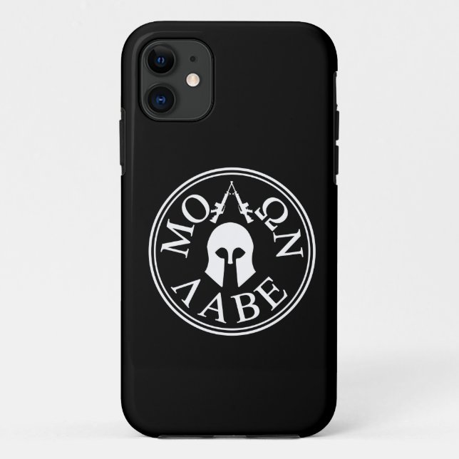 Coques Case-Mate iPhone Molon Labe, viennent les prendre (Dos)